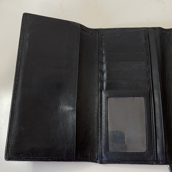 Coach signature trifold wallet - Picture 5 of 13
